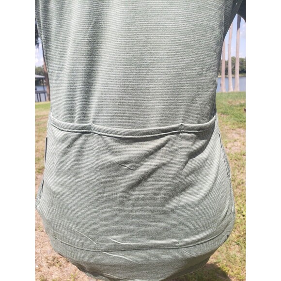 Dare 2B Womens Green Polyester Pullover T-Shirt Size 8 Med Crew Neck Zip Running - Picture 3 of 16